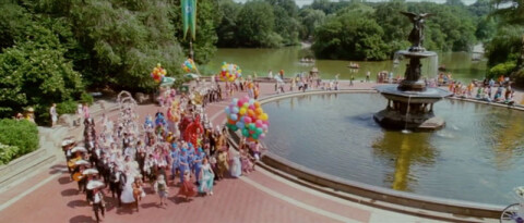 Screenshot Enchanted at Bethesda Terrace in Central Park >> Walt Disney Picture