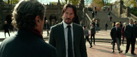 Screenshot John Wick: Chapter 2 at Bethesda Terrace, near the Bethesda Fountain>> Thunder Road, 87Eleven, Summit Entertainment