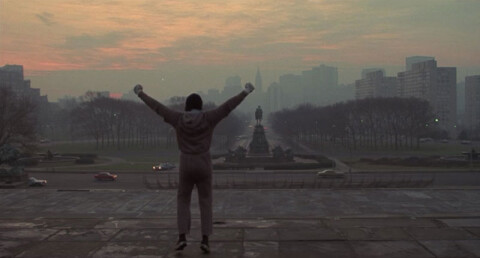 Still Rocky filmed at Philadephia Museum of Art >> Credits Rinkel Films