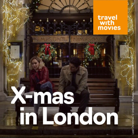 Travel With Movies Artwork Podcast Christmas in London